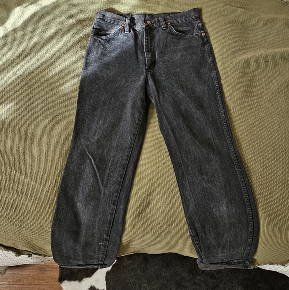 Vintage Wrangler Black Denim Jeans, size 30x34 - Picture 4 of 6